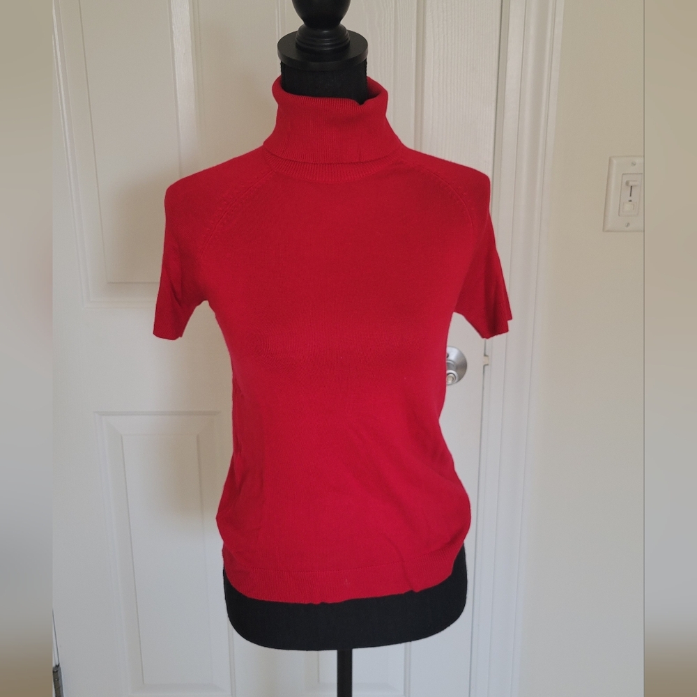 Mango red sweater